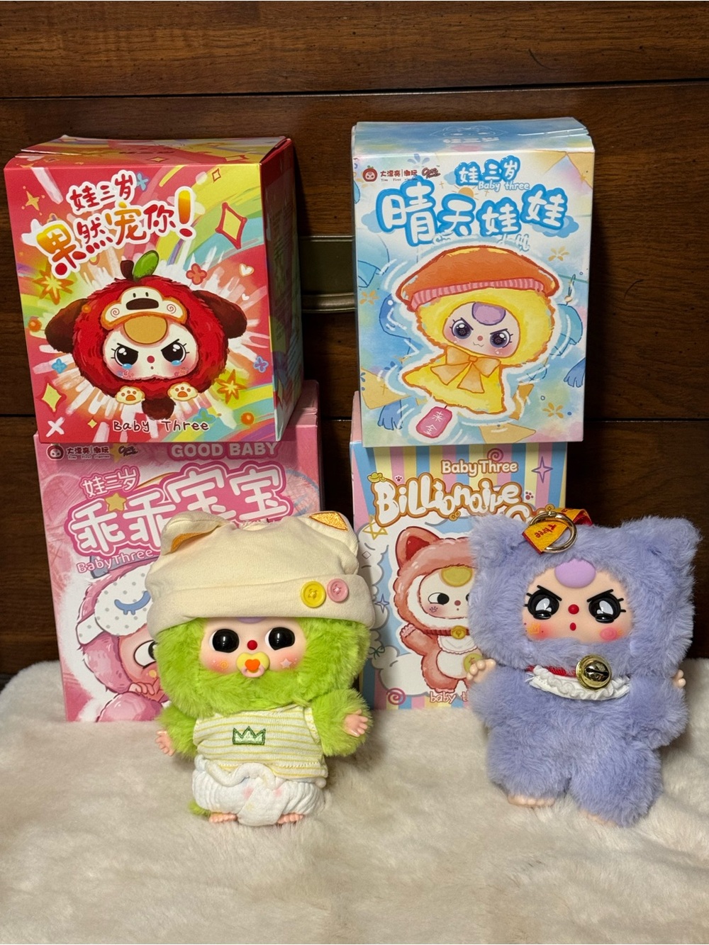 4! 2 Confirmed New Blind Boxes and 2 Unopened/Unconfirmed.
